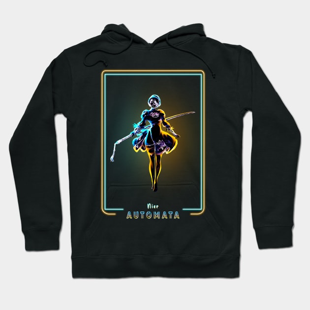 Soul of nier automata Hoodie by Sandee15